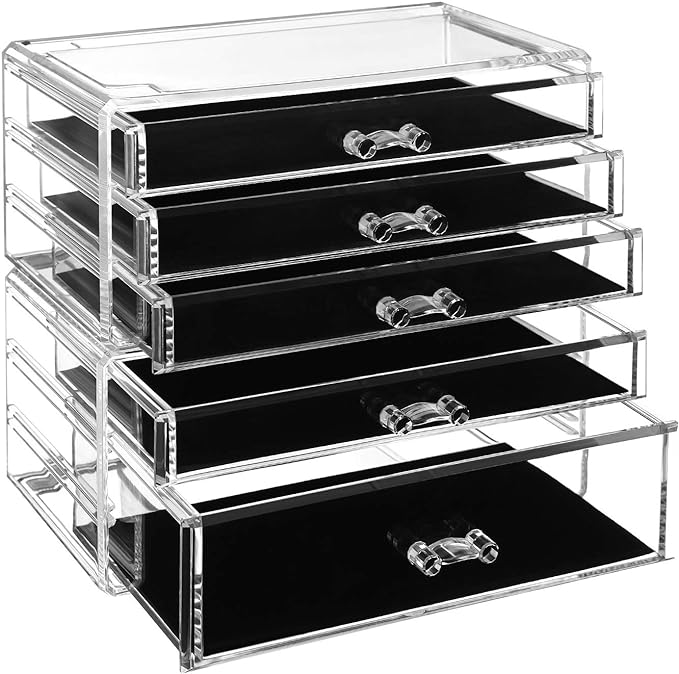 Songmics Cosmetic Make-Up Organiser, 5 Drawers