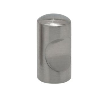 Pack of 6 xBite Knob, Brushed Satin Nickel, 12mm x 18mm