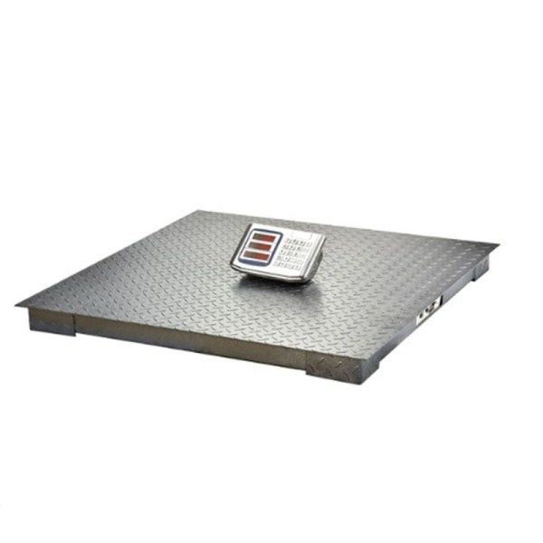 2 Ton Industrial Heavy Duty Platform Scale 2000kg Digital Scale 1.5Mx1.5M