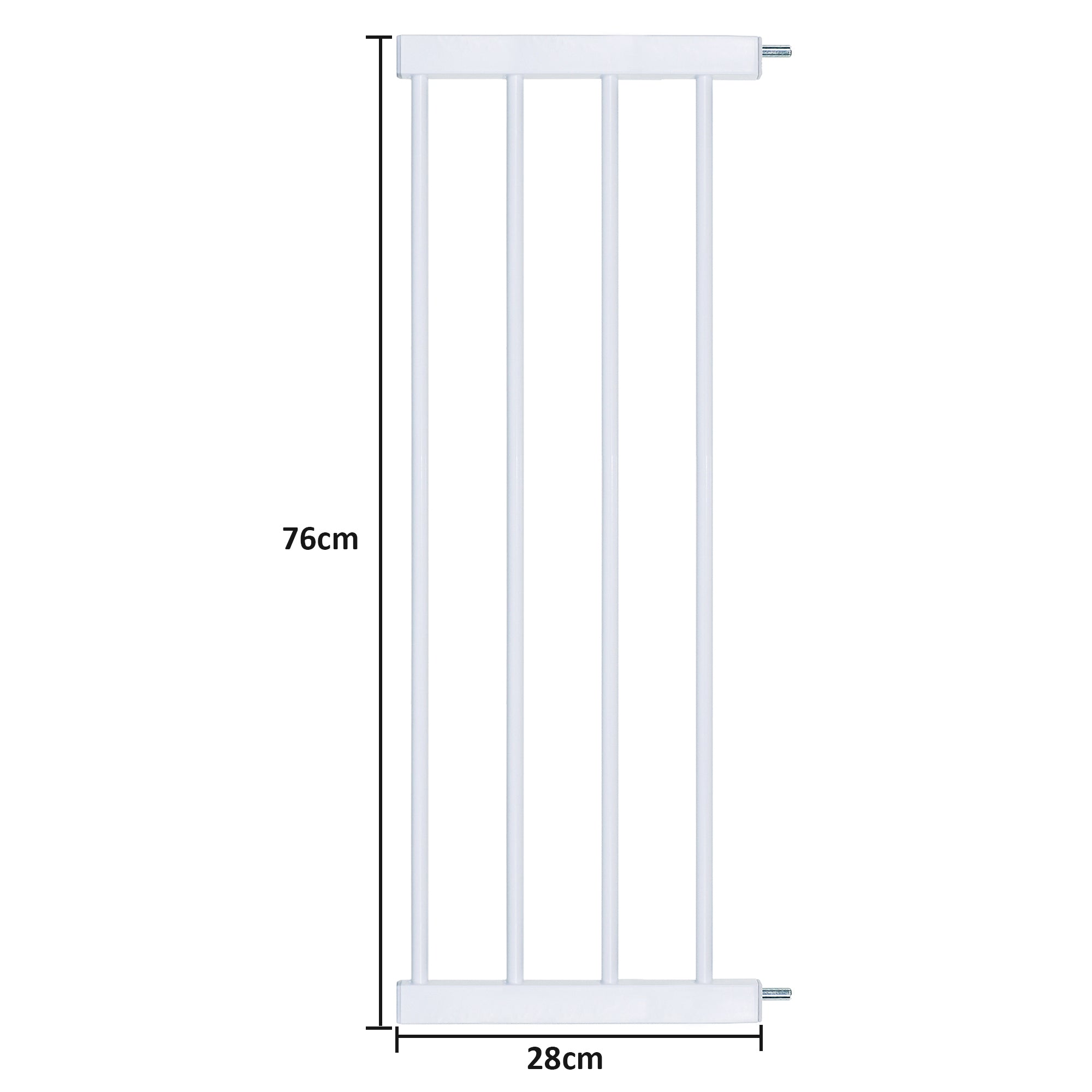 Baby Safety Door Pet Gate Extension Accessories-28cm