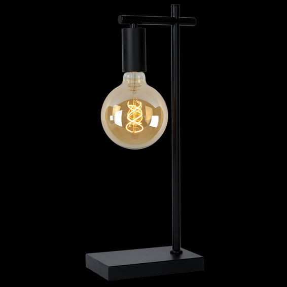 230v 40W E27 Slick Table Lamp (Black)