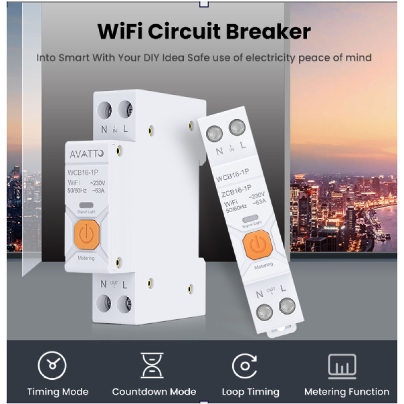 WiFi Smart Circuit Breaker