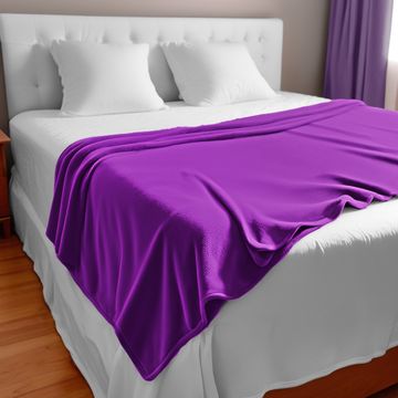 Royal Purple Large Light Weight Fleece