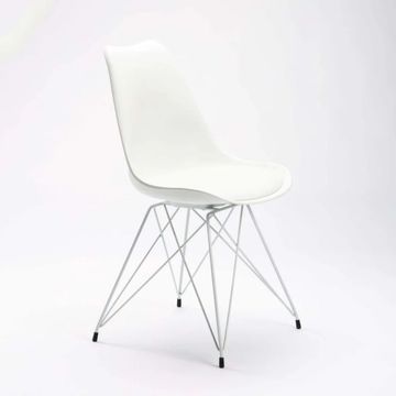 ELIA Dining Chair – Black Legs Modern Comfortable Dining Chair