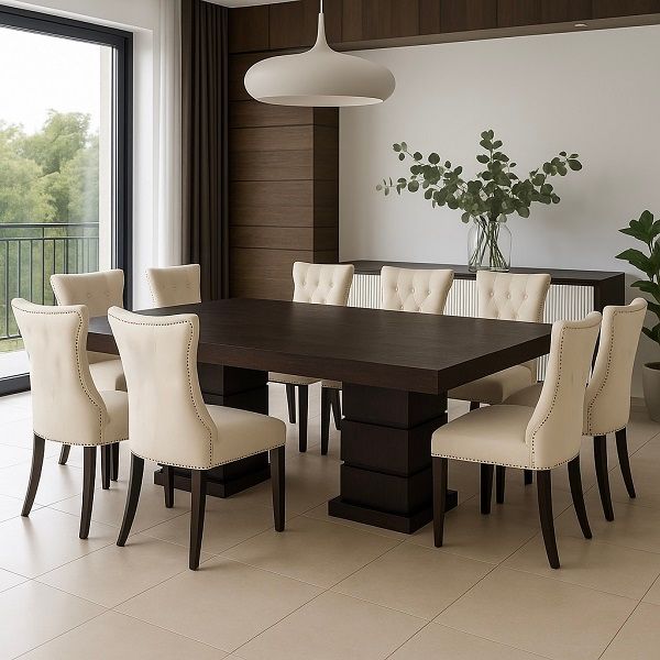 Prestige Home - Sapele 8 Seater Dining Set