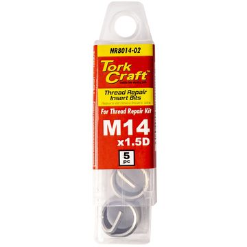 Thread Repair Kit M14 X 1.5D Replacement Inserts 5Pce