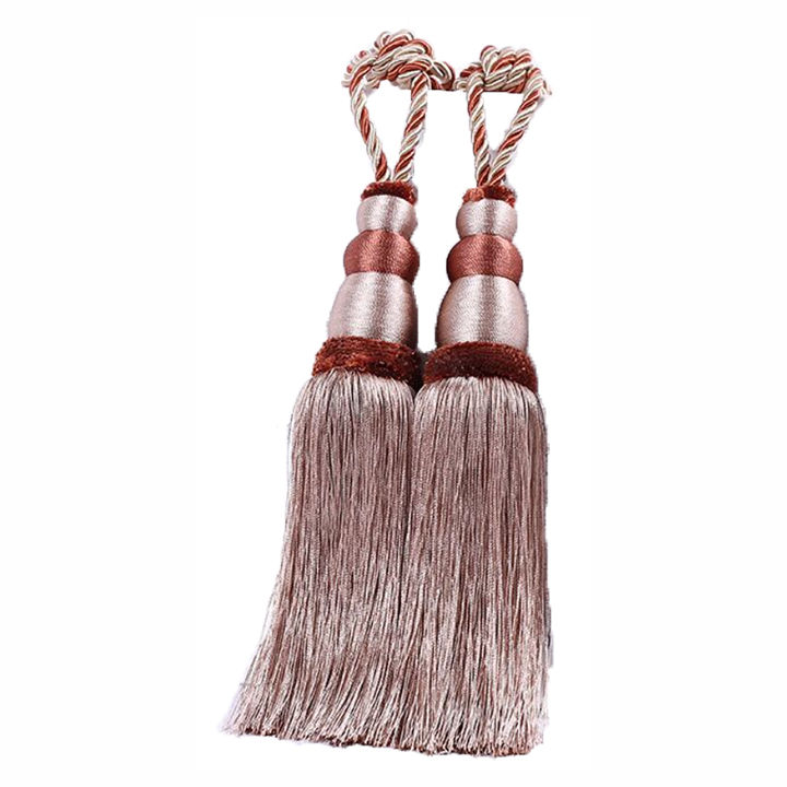 Matoc Curtain Tieback - Rope Tassel D1 - RoseGold - 2 Pack