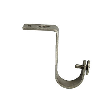 Matoc Designs 25mm Steel Ceiling Fix Bracket Silver (Pack of 2)