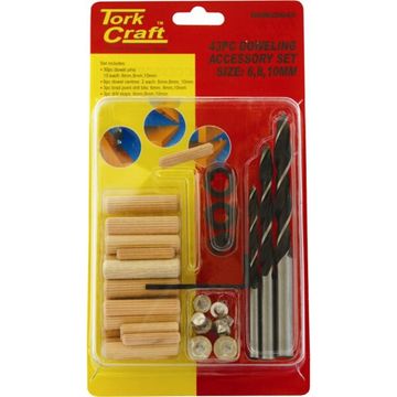 Dowel Kit 6/8/10Mm - 43 Piece