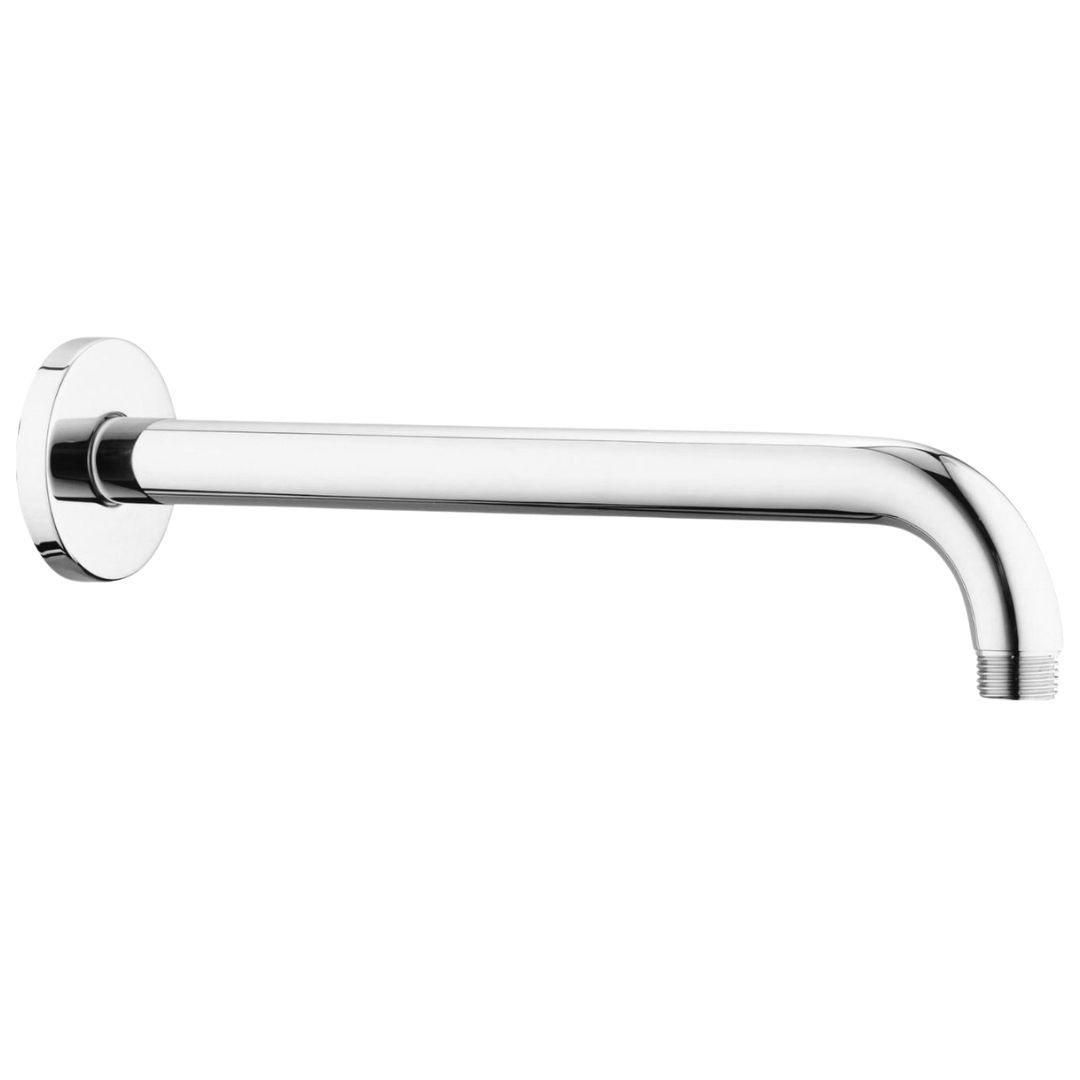 SHOWER ARM - ROUND - CHROME - 400MM