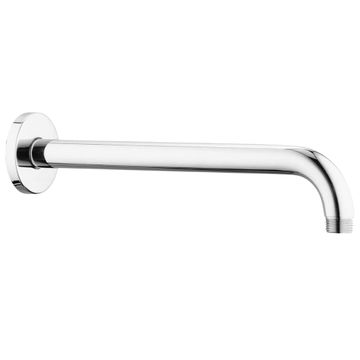 SHOWER ARM - ROUND - CHROME - 400MM