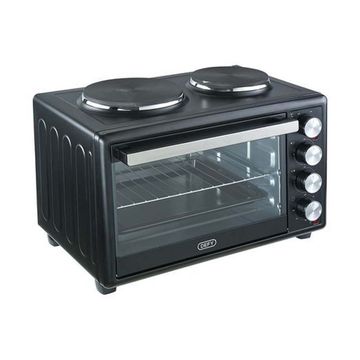 Defy - 30 Litre Mini Oven with 2 Hot Plates - Black