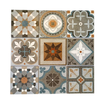 Earthstone Persian - Deco Tile (20 Unique Tiles - 200x200 - box of 30)