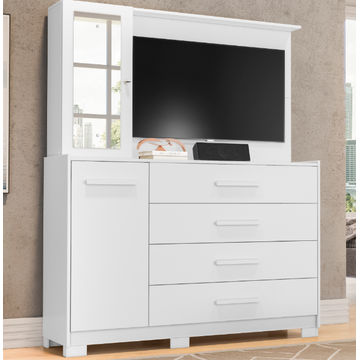Ilhabela Chest Of Draw Dresser - White