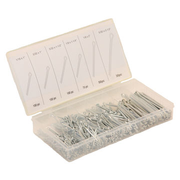 Micro-Tec - Split Pin (Cott) Assortment 555 Piece - 3 Pack