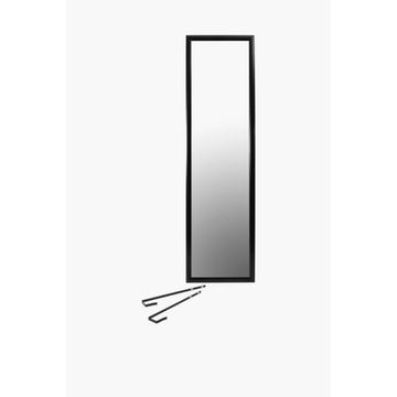 Amelie On-the-Door Mirror – 124.5x34.5cm Hanging Door Mirror with Hooks