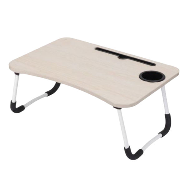 Portable Foldable Laptop Stand Desk-White