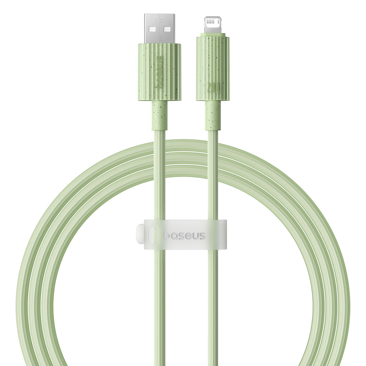 Baseus Habitat Series Fast Charging Cable USB to iP 2.4A 1m - Natural Green