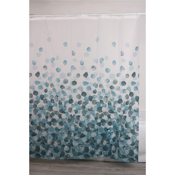Bodie Bath - Blue Aqua Shower Curtain - PEVA