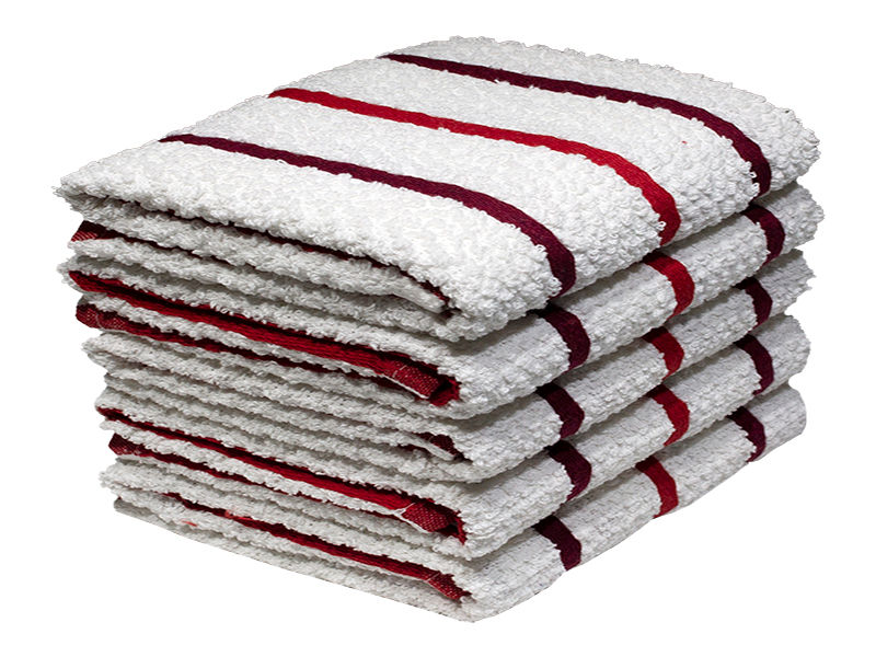 Multipurpose, Easy Fit, Absorbent Kitchen Towel - Design 2328 - 039x059cms - (05 Pc Pack) - Shaggy - Royal Blue