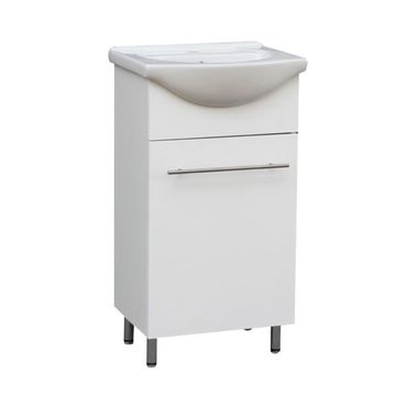 BATHROOM VANITY COMBO - 450MM - WHITE