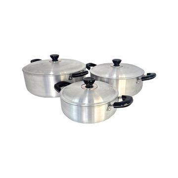 6-Piece Aluminium Pot Set
