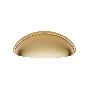 Cupboard Handle - Modern - Satin Brass