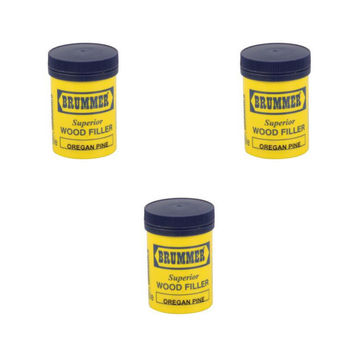Brummer wood-filler 250g oregan-pine 3 Tubs