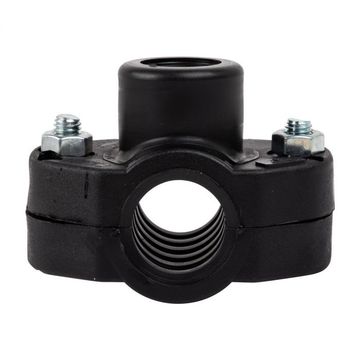 Saddle Compression - PVC - 63mm x 19.05mm - 6 Pack
