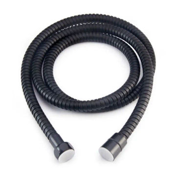 Woodly Shower Hose, Black, 1.5m
