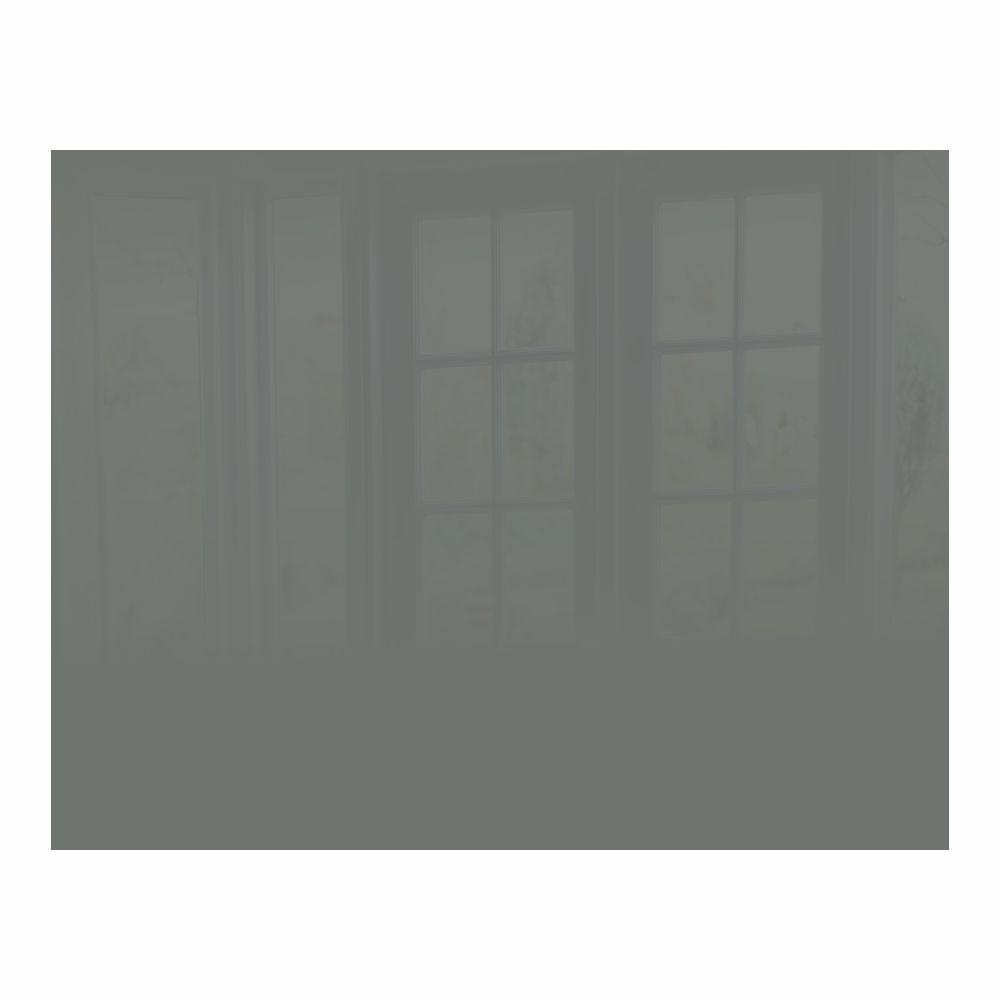 Decorative Glass Wall Tile (898 X 700 X 6mm) Mouse Grey