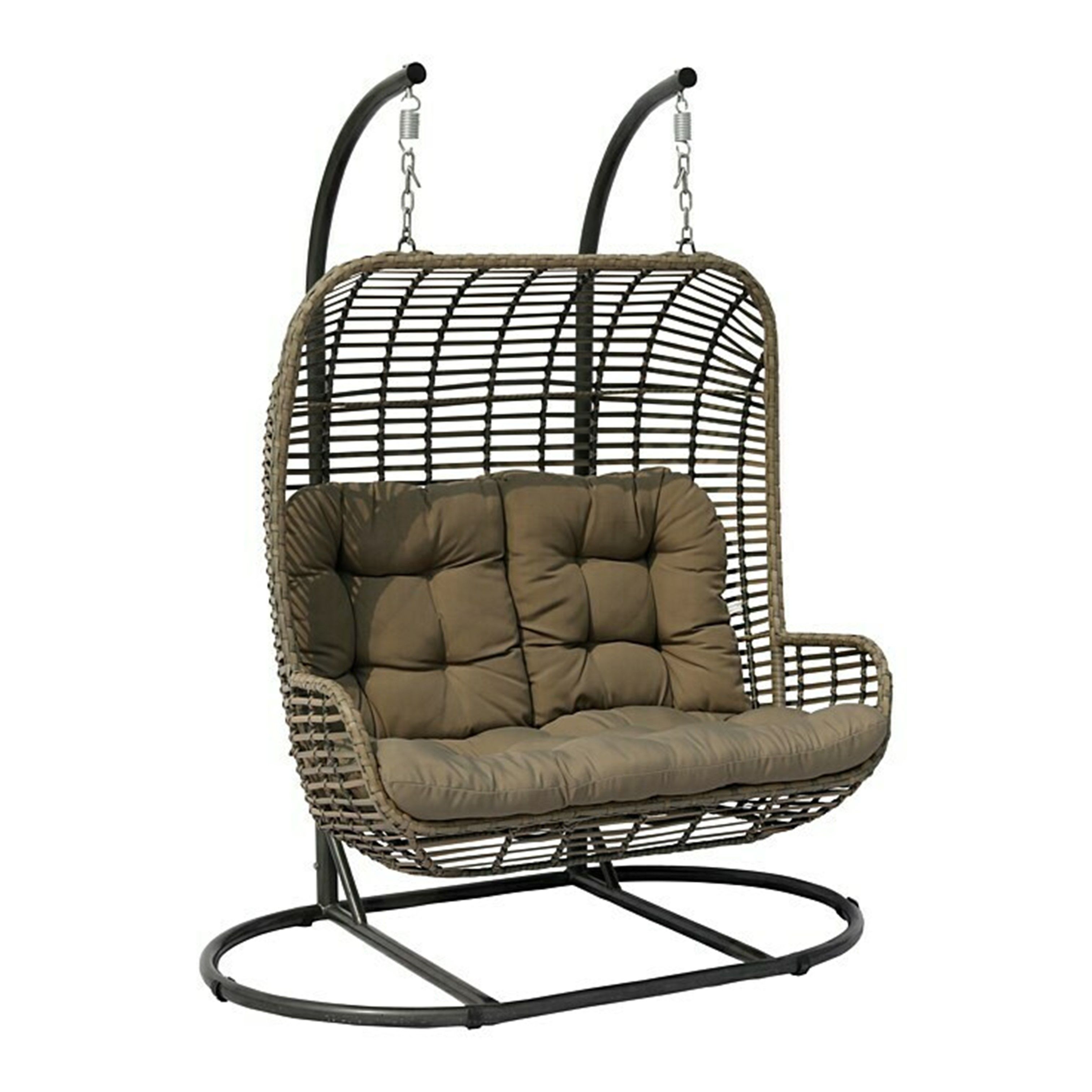 Synthetic 2-Seater Swing Chair