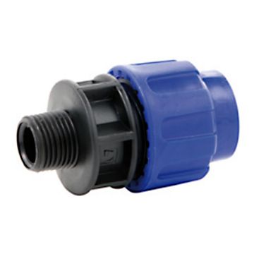 Compression Adaptor - Pipe Fittings - Male - 50mm x 32mm - 3 Pack