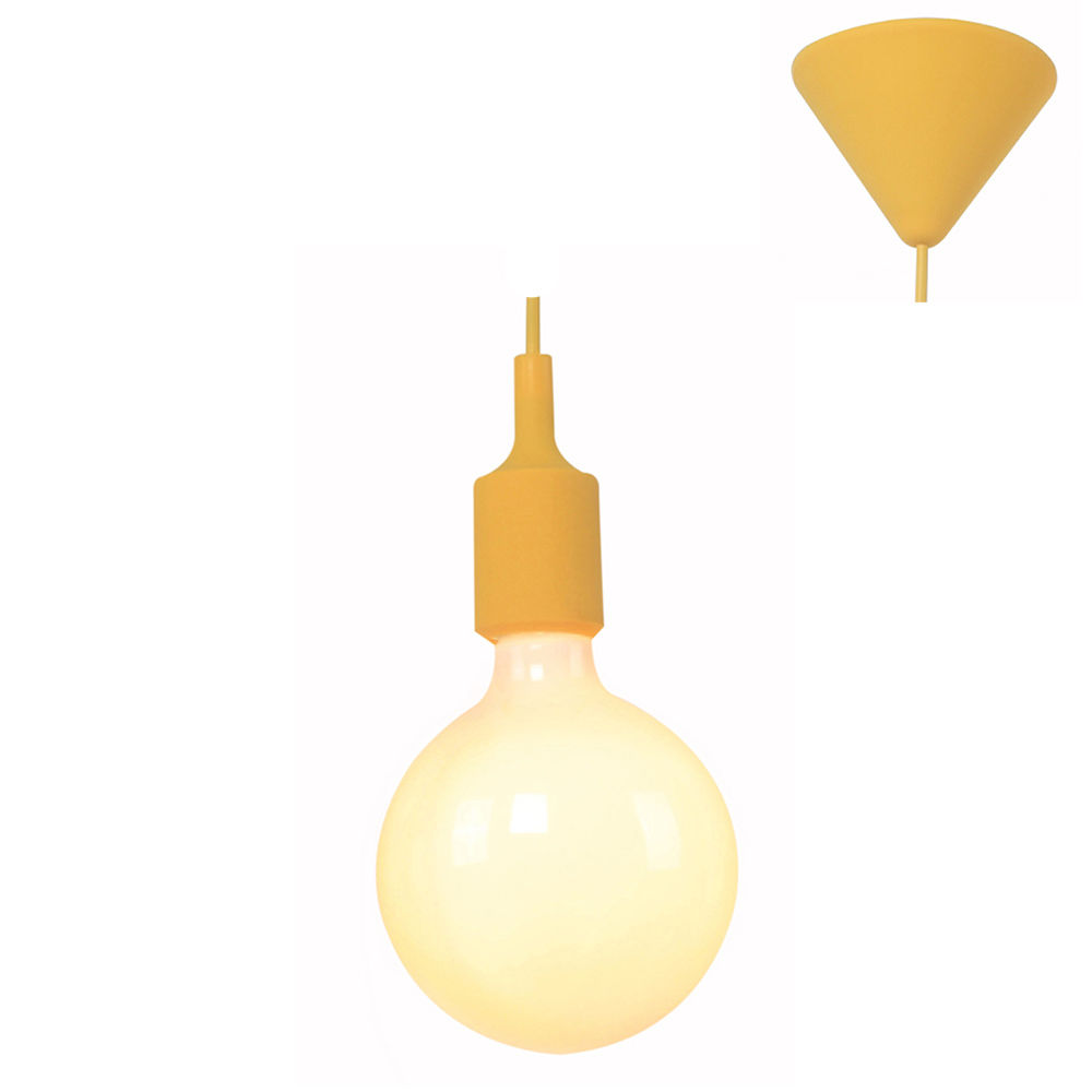 Silicone - Pendant - Yellow