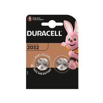 DURACELL Battery CR2032 Lithium Coin 3v ( Pack of 2 )