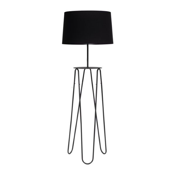 The Lighting Warehouse - Floor Lamp Tomasso Black