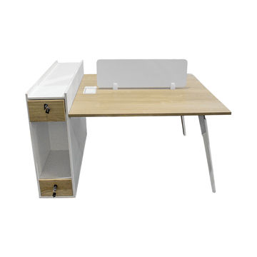 GOF Furniture - Enigma Two Seater Workstation