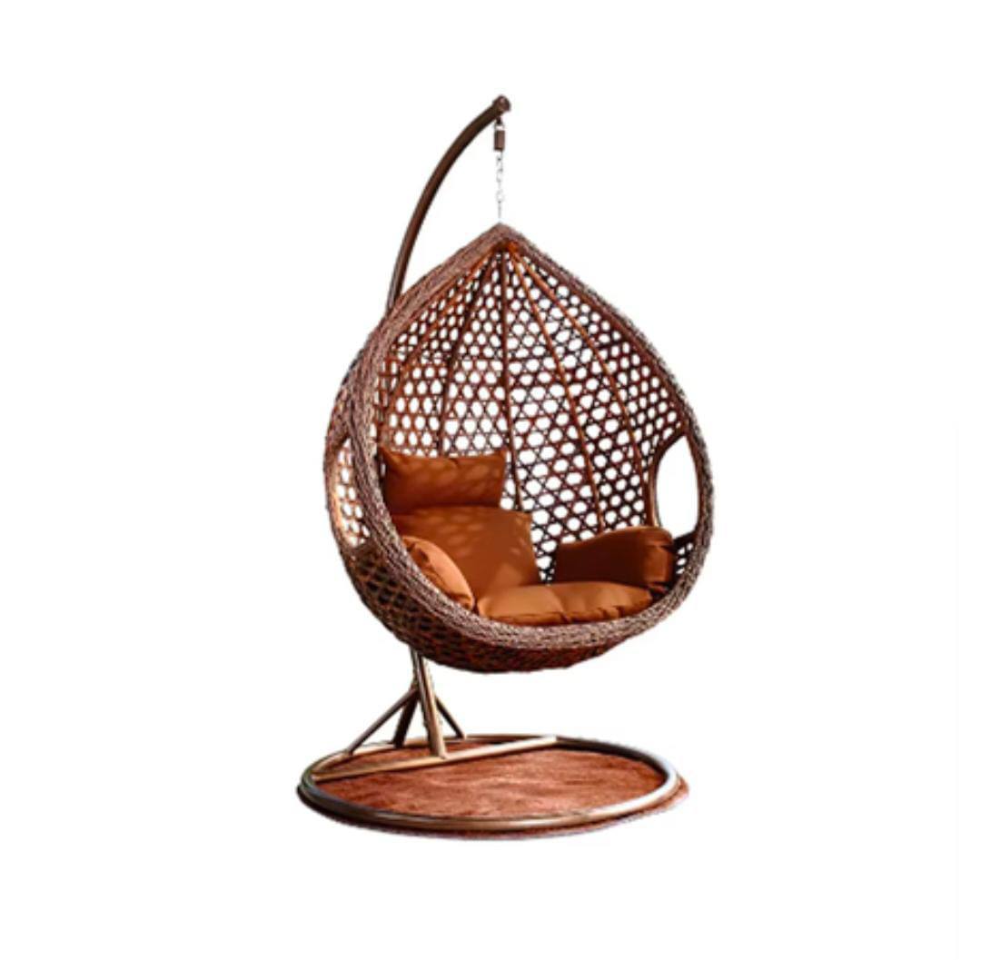 Stylish Outdoor Single Seater Egg Swing Chair