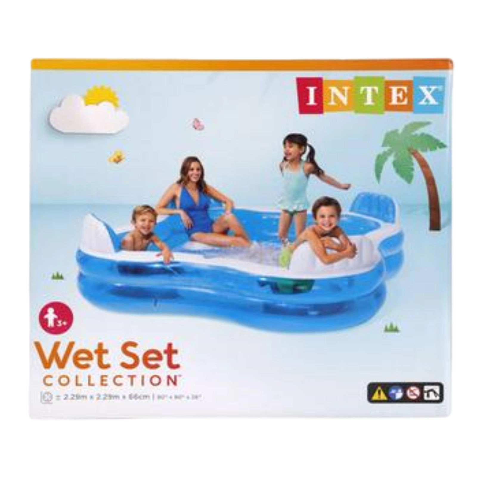 Intex Pool Swim Ctr Family  229X229X66Cm