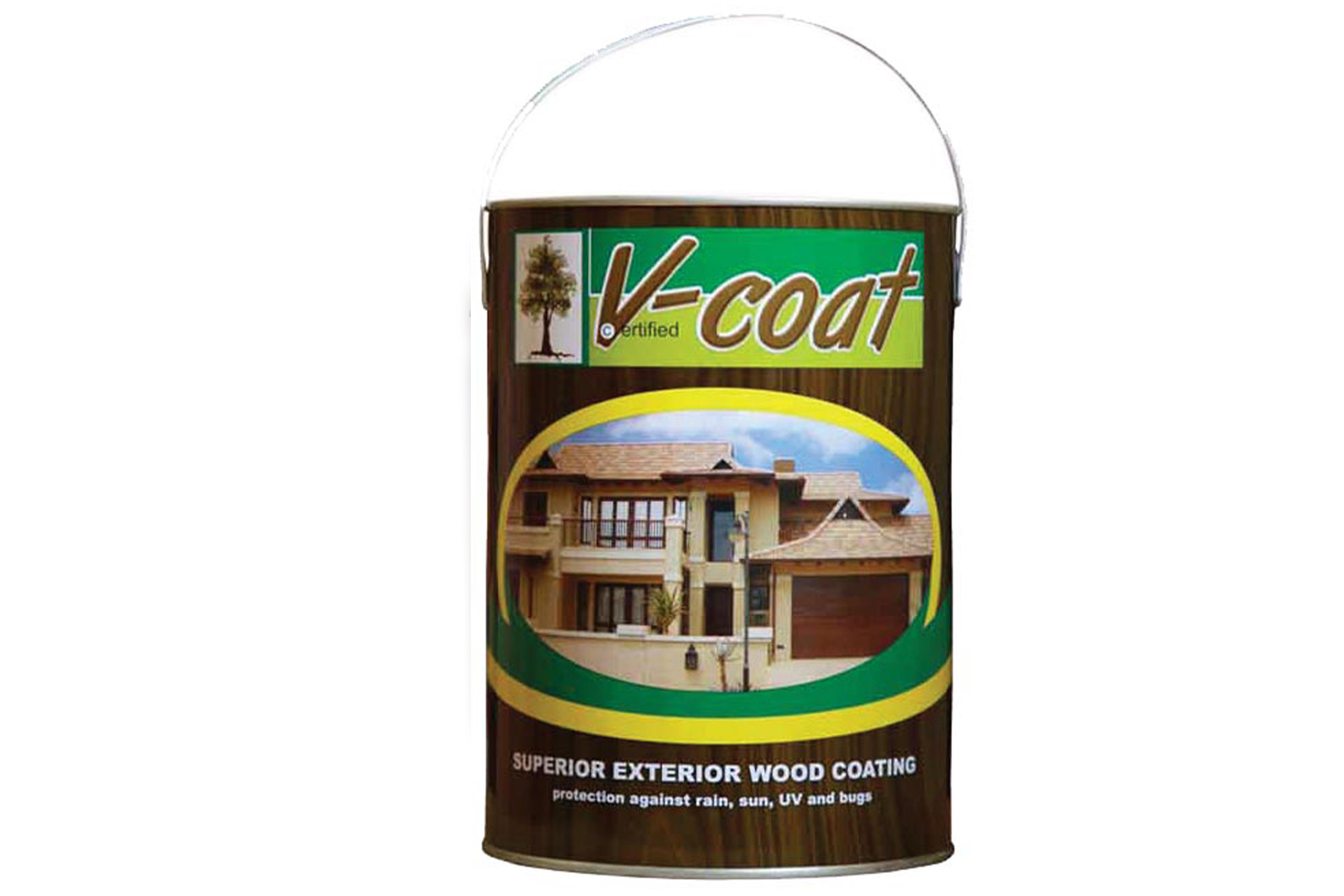 5 LITRE V-COAT WOOD SEALER GOLDEN BROWN