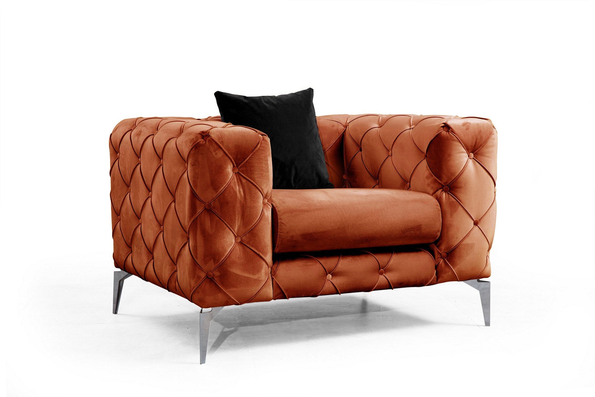 Figure It Out Furniture Como 1 Seater - Orange