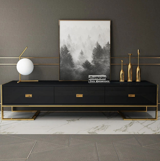 Roze Plasma Stand-Black
