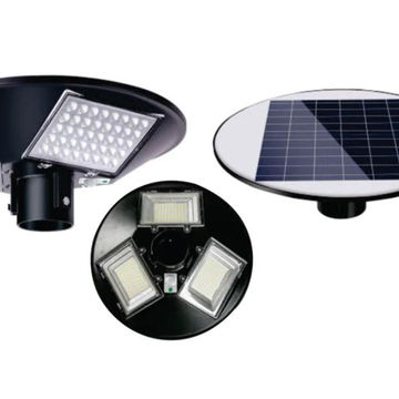 Solar UFO Floodlight with Day and Night + Motion Sensor