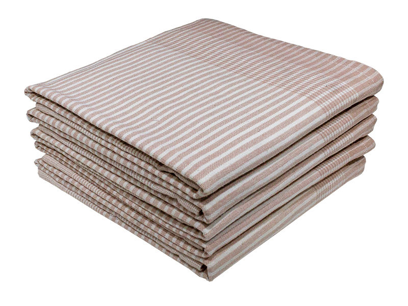 Multipurpose, Easy Fit, Absorbent Kitchen Towel - Design 2701 - 052x072cms - (05 Pc Pack) - Stripes