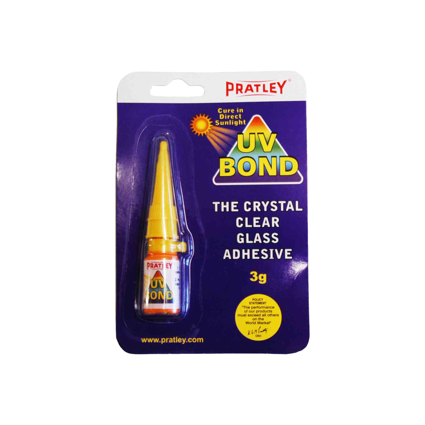Pratley - Uv Bond - 3gr - 4 Pack