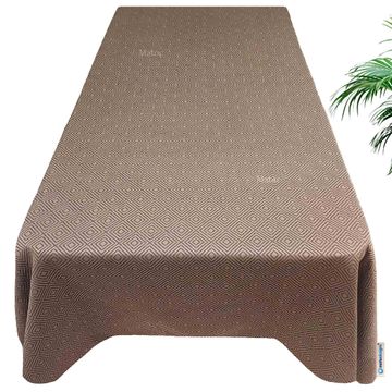 Matoc Designs Tablecloth - Indoor/Outdoor - Diamond Fossil - 130x130cm
