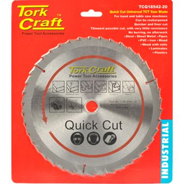 Universal Quick Cut Tct Blade 185X42T 20-16