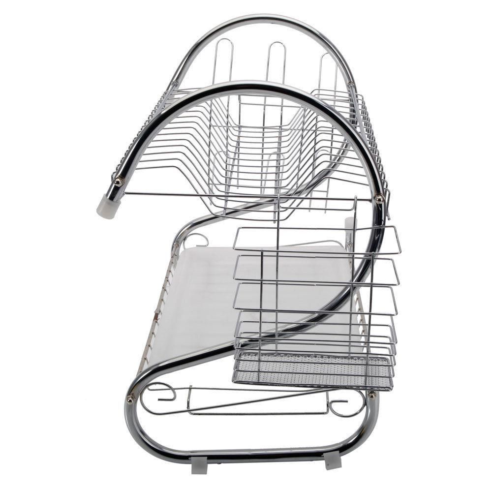 Stainless Steel 2 Layer Dish Drainer