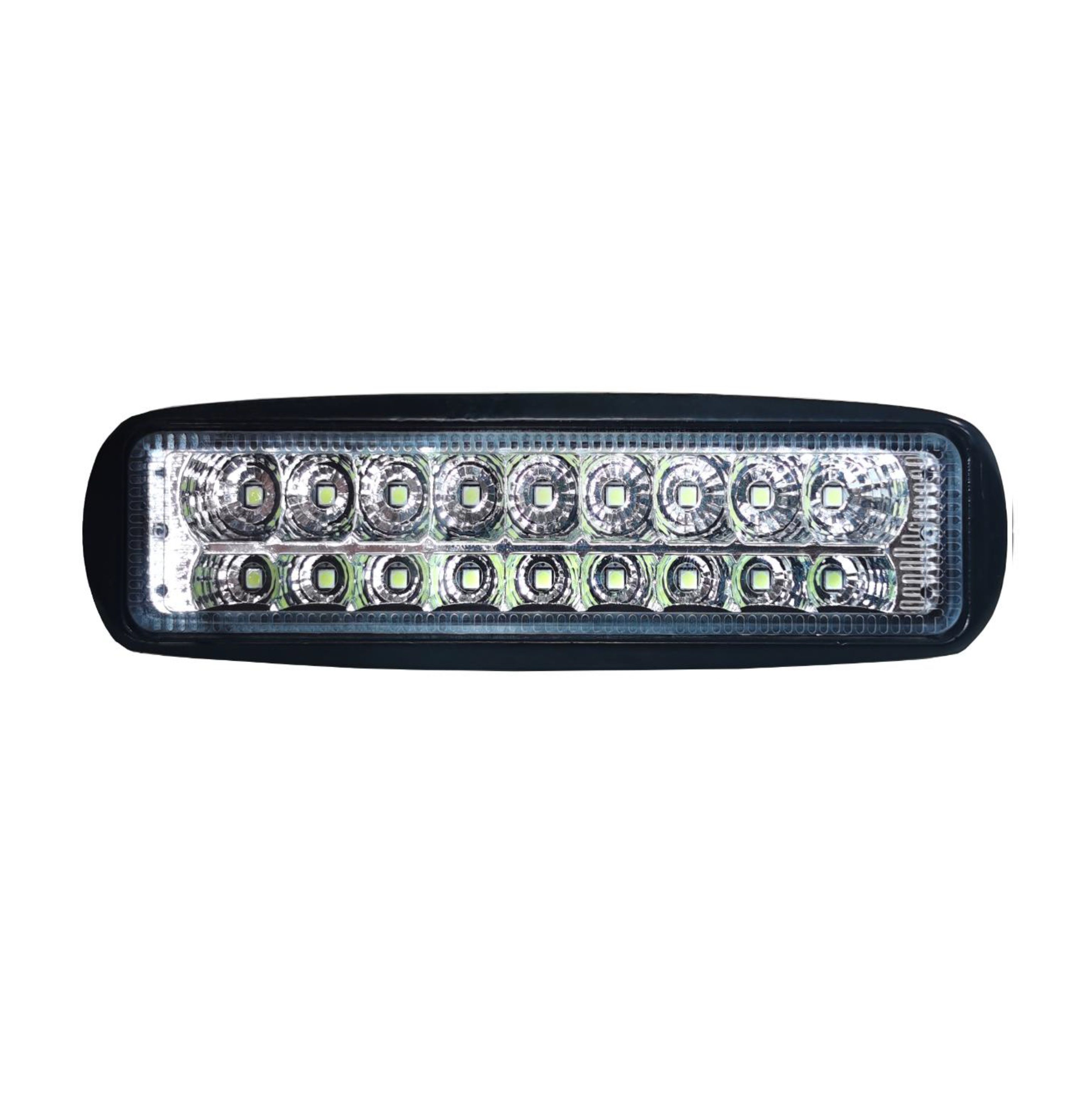 Flood beam amber white dual color light