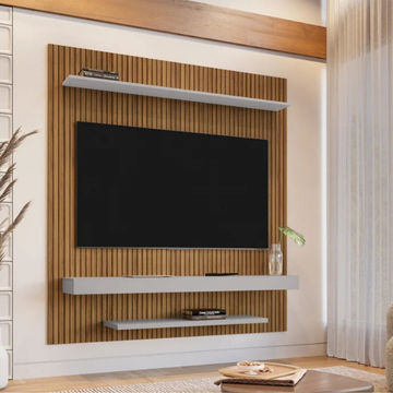 Leme Panel With 2 Shelves